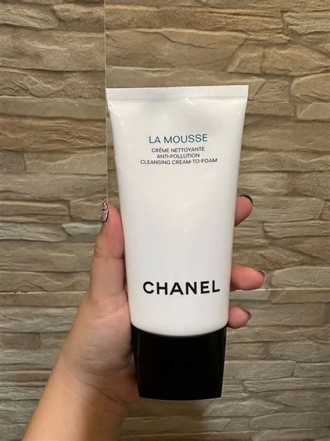 face chanel foam|chanel la mousse.